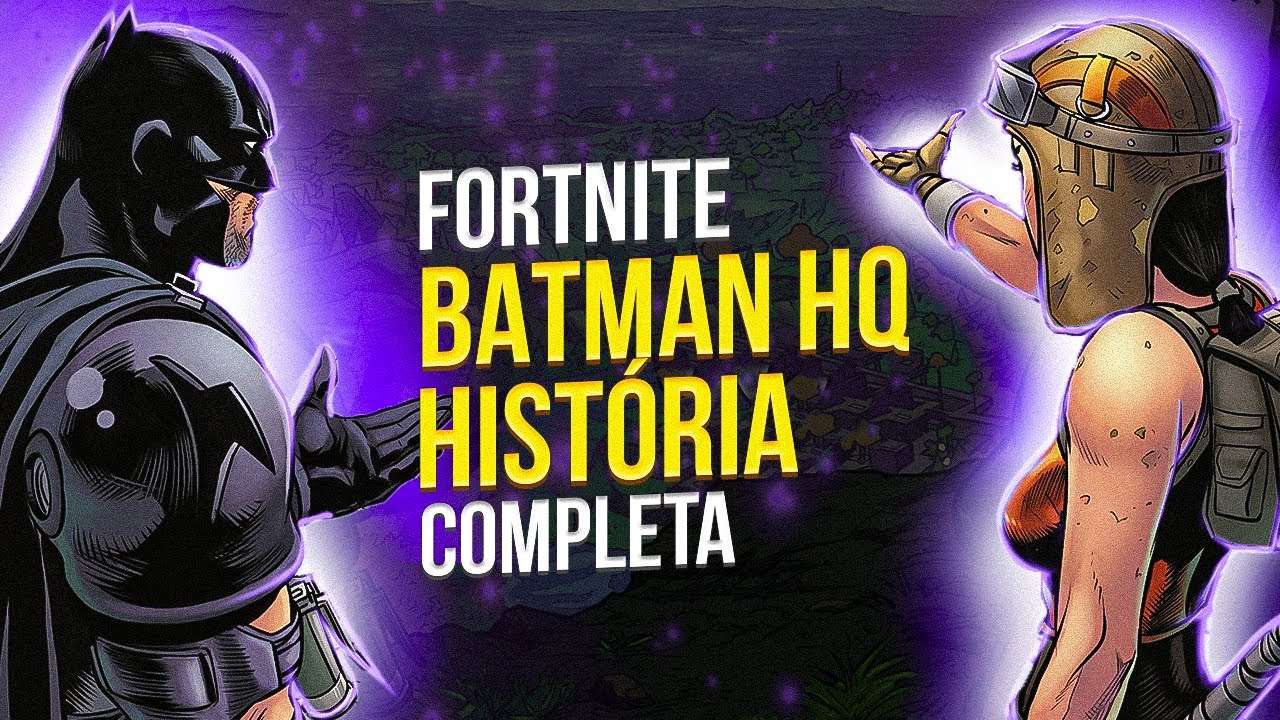 HISTÓRIA COMPLETA DAS HQS DO BATMAN NO FORTNITE