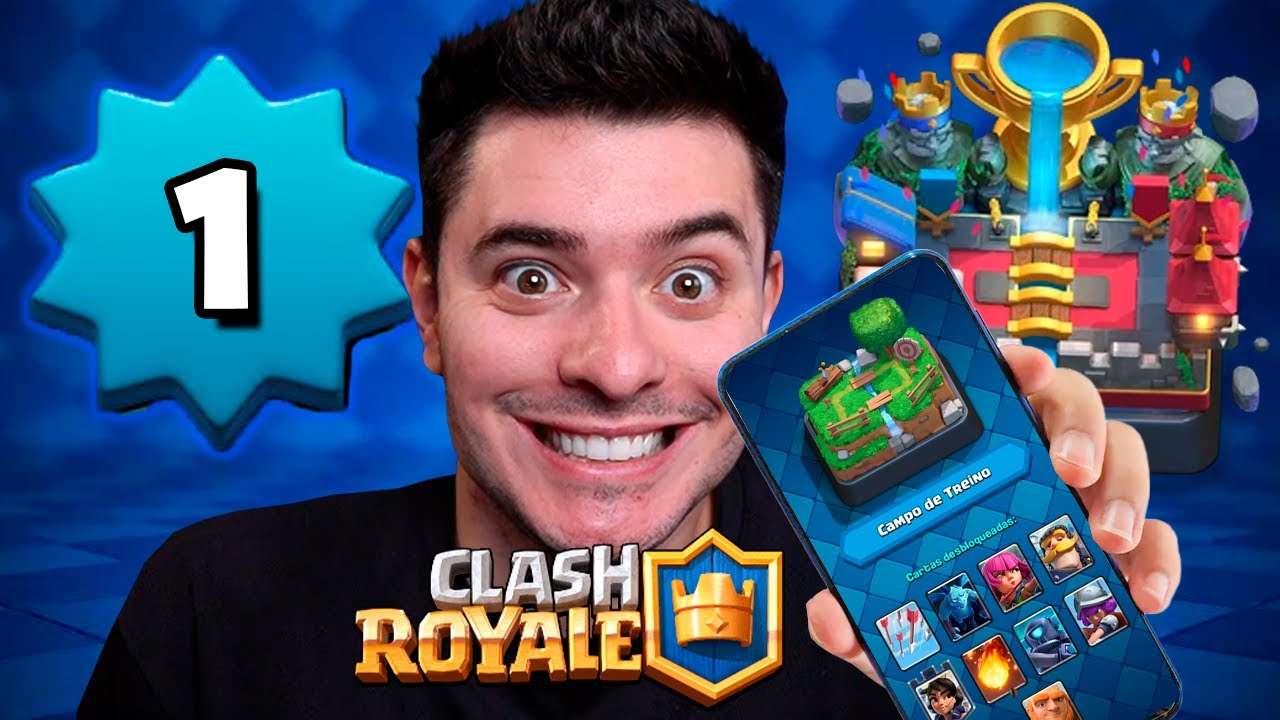 Clash Royale! Do ZERO a ARENA LENDÁRIA!