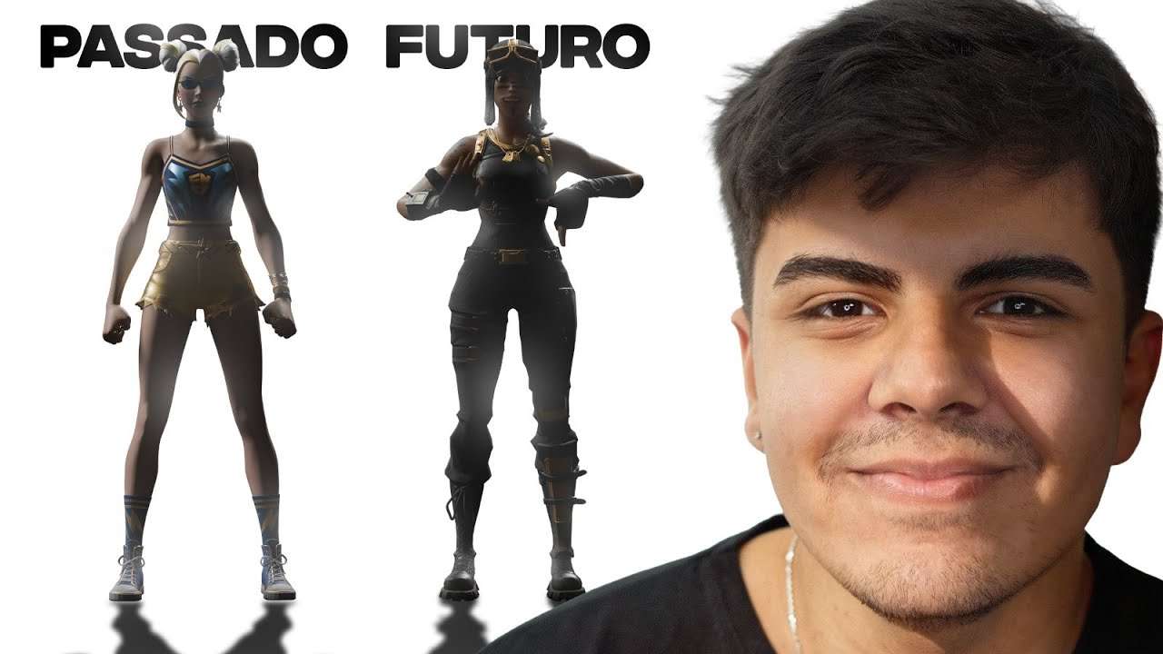 Quando o PASSADO encontra o FUTURO… no Fortnite (Nicks e Gon)