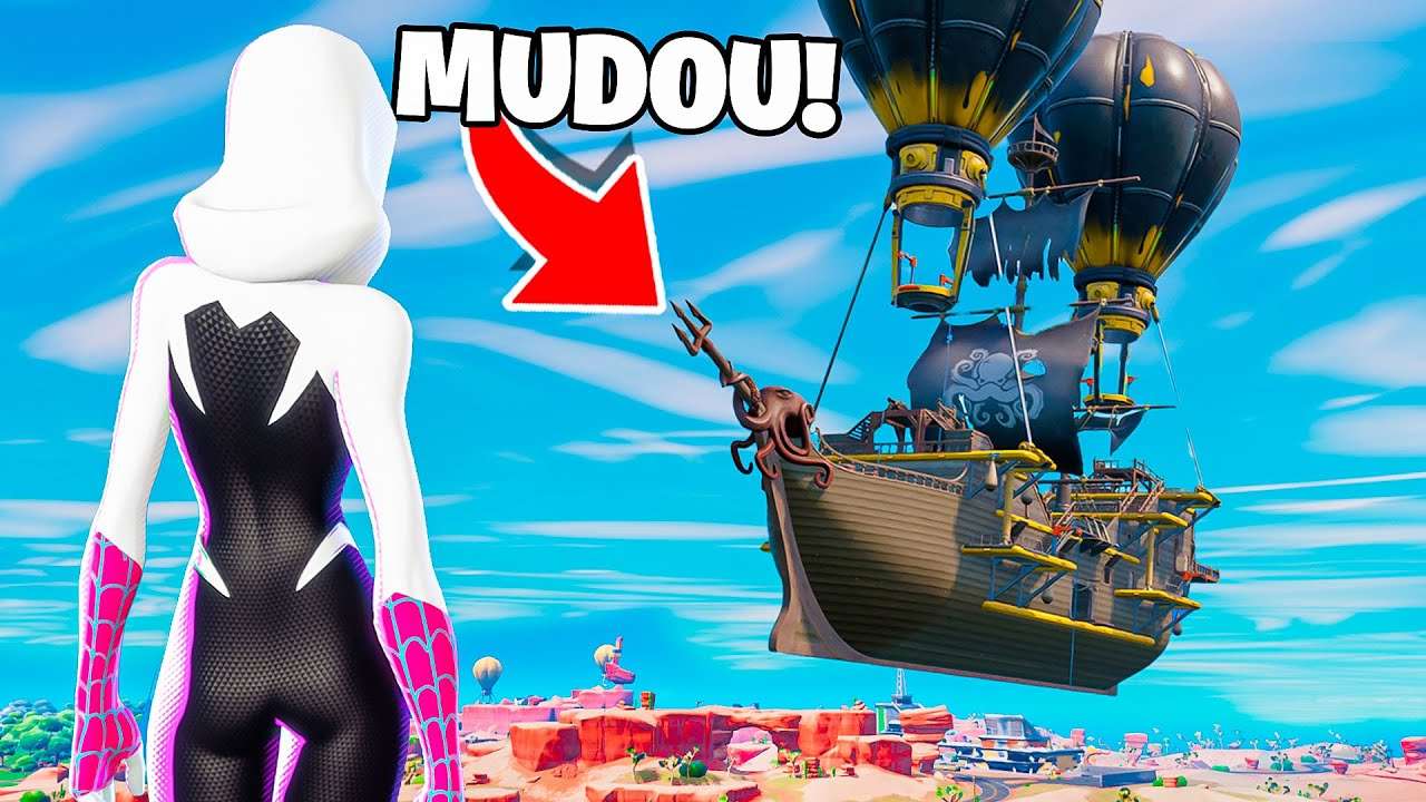 GRANDES MUDANÇAS no MAPA do Fortnite! Novos Locais, Segredos do Fortnite