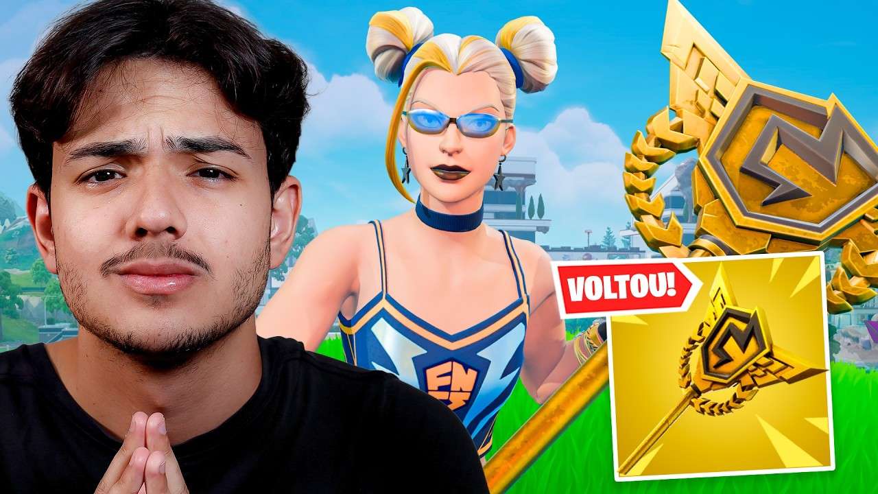 A NOVA PICARETA RARA da FNCS chegou no FORTNITE
