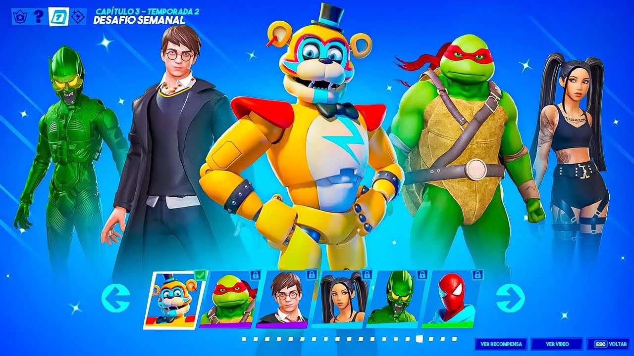 15 NOVAS SKIN que o FORTNITE TEM que adicionar! Fortnite Capítulo 3