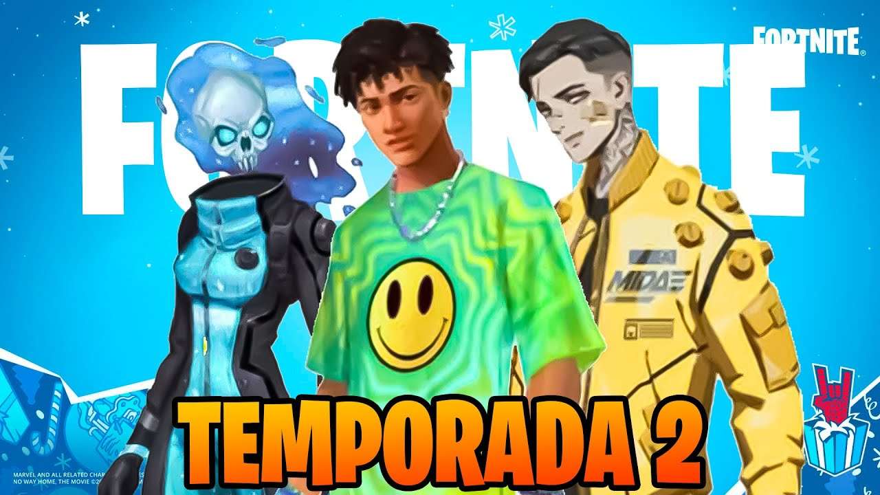 SKINS do PASSE de BATALHA da Temporada 2? Todas SKINS Vazadas do Fortnite Capítulo 3!