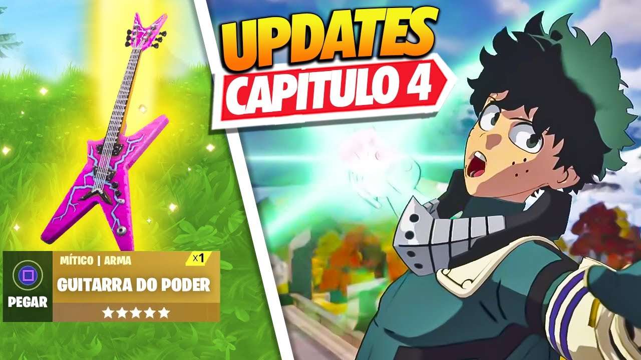 ESSE UPDATE VAI QUEBRAR O CAPÍTULO 4 DO FORTNITE!!