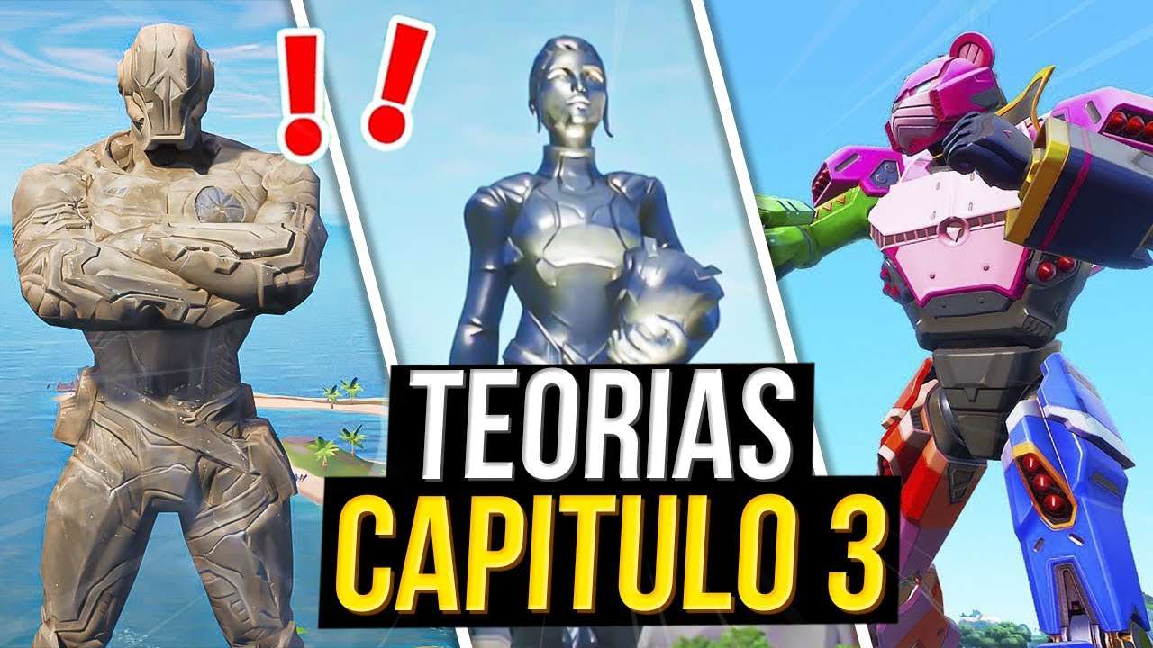 AS *MELHORES* TEORIAS DO CAPÍTULO 3 DO FORTNITE!!