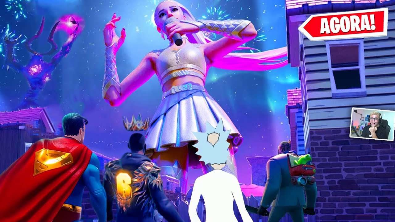 VOCÊ PRECISA VER ISSO ANTES do Evento Ao Vivo Ariana Grande Fortnite..! (AGORA!)