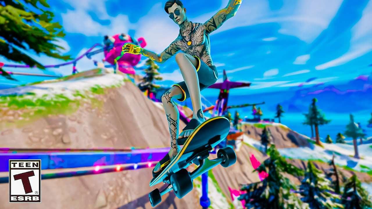 O TRAILER DOS SKATE NO FORTNITE