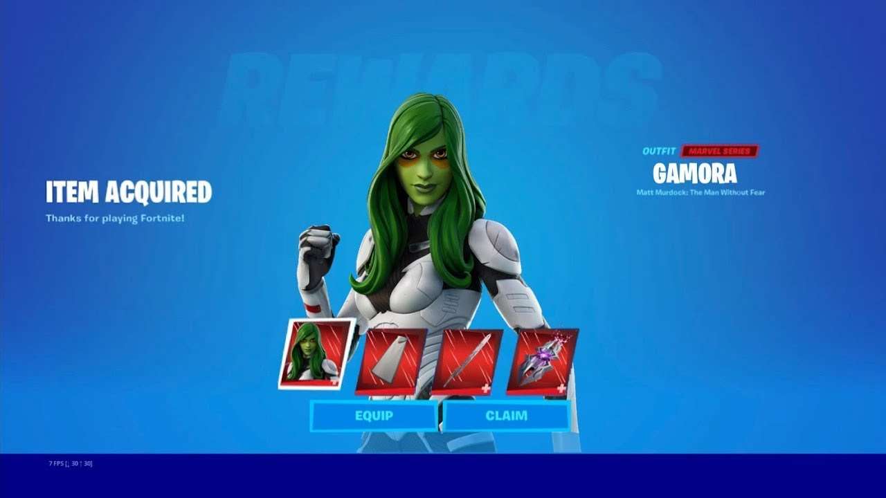 como pegar a skin da gamora grátis no fortnite 😱 #Shorts