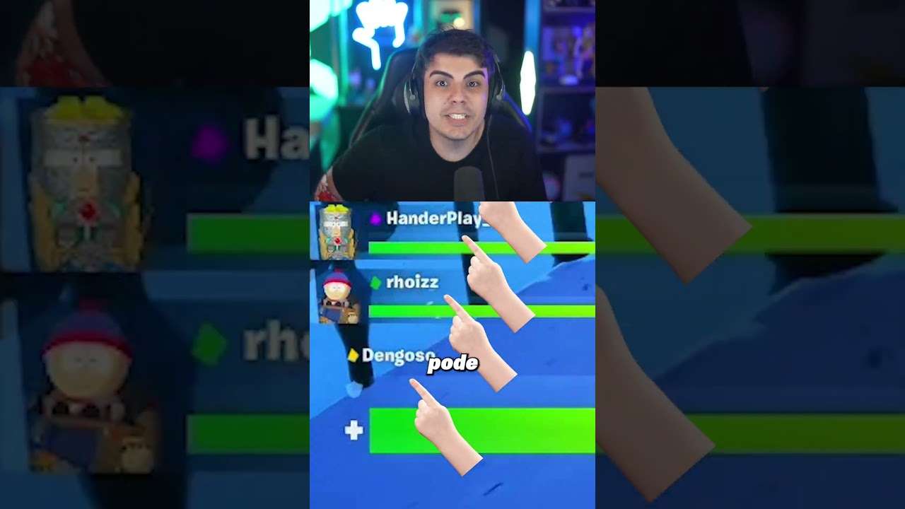 Quinteto no Fortnite