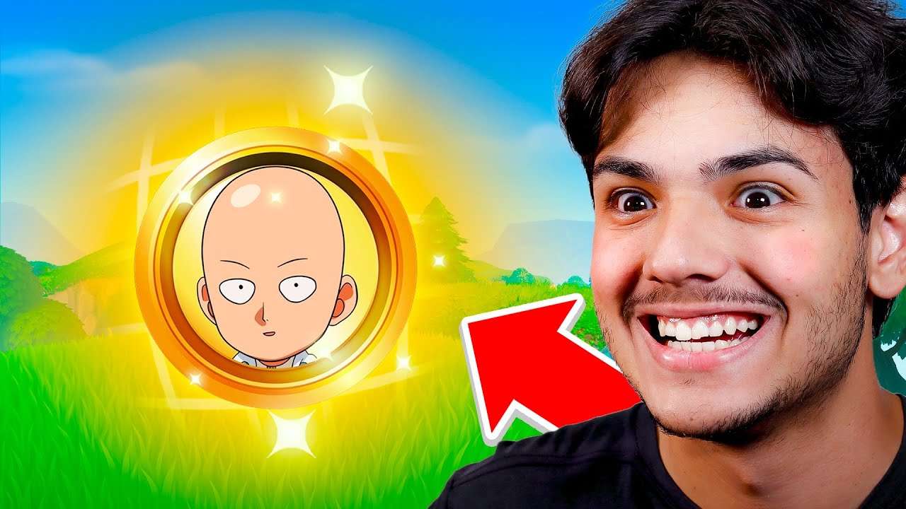 Medalhão do SAITAMA chegou no FORTNITE