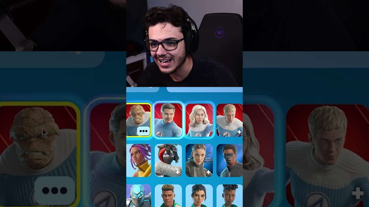 Chegando a 1000 SKINS no Fortnite 🤡