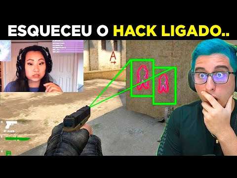 STREAMER FOI PEGO USANDO HACK NA LIVE AO VIVO..