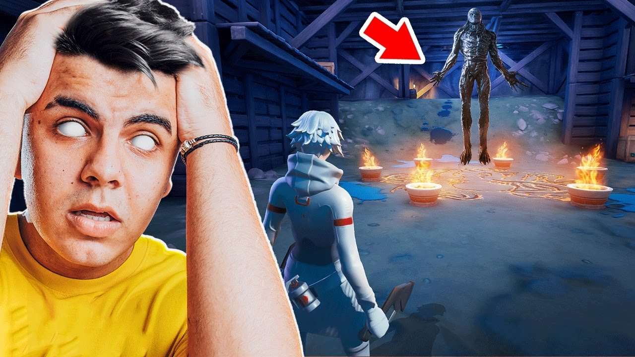 RITUAL DO VECNA CHEGOU FORTNITE STRANGER THINGS!