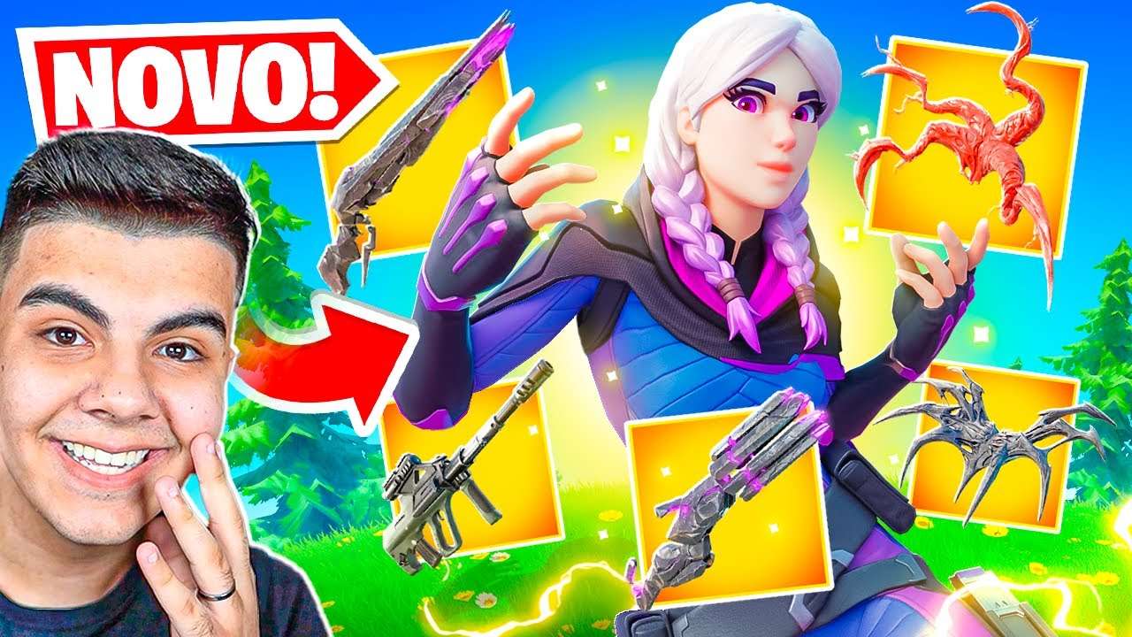 JUNTEI TODAS AS ARMAS MÍTICAS DA TEMPORADA 8! *SUPER APELÃO* - FORTNITE