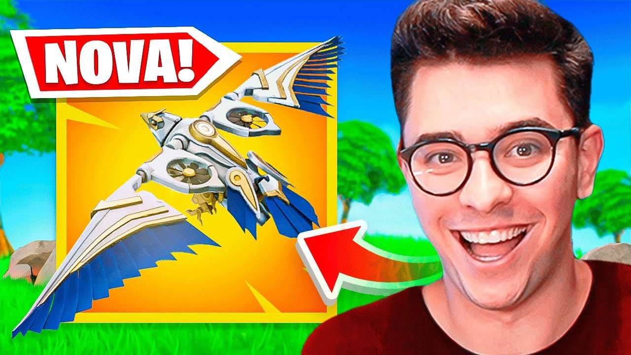 O NOVO DRONE DE FALCÃO CHEGOU AO FORTNITE!