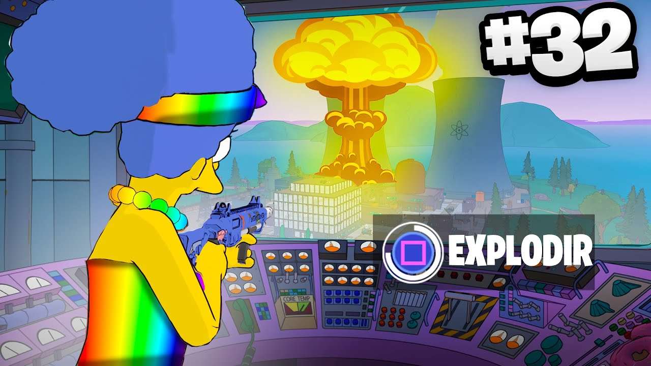 Desmenti MITOS dos SIMPSONS no Fortnite