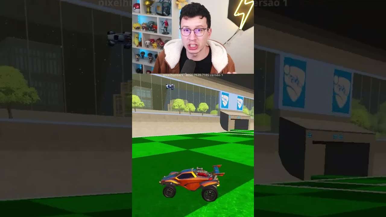 CRIEI UM MAPA DE ROCKET LEAGUE DENTRO DO FORTNITE