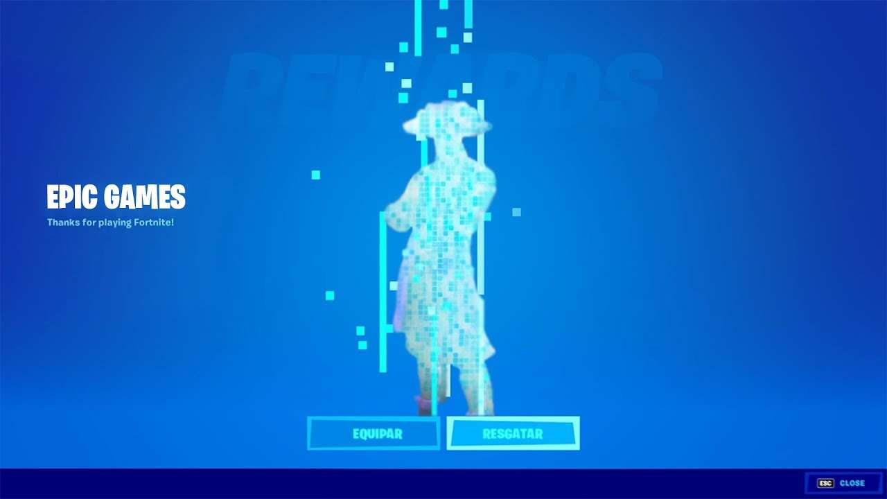RESGATE AGORA NOVA SKIN GRATIS NO FORTNITE EVENTO AO VIVO