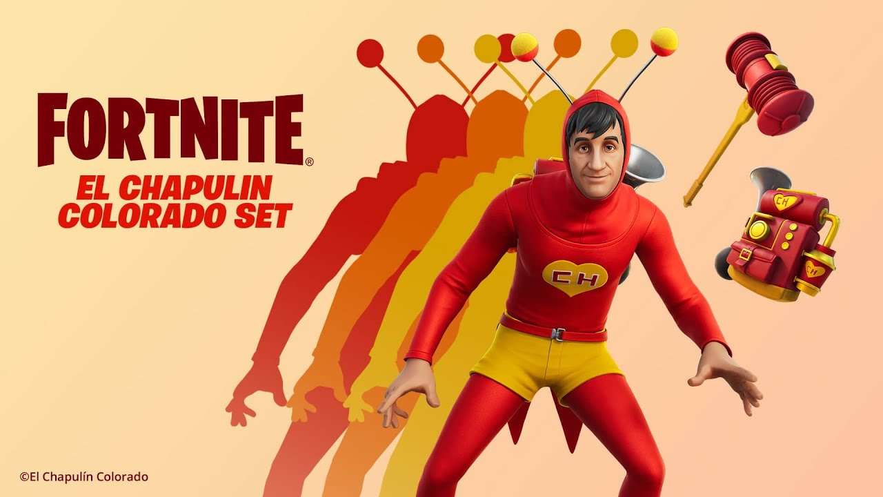 SAIU!!! CHAPOLIN e CHAVES no FORTNITE!