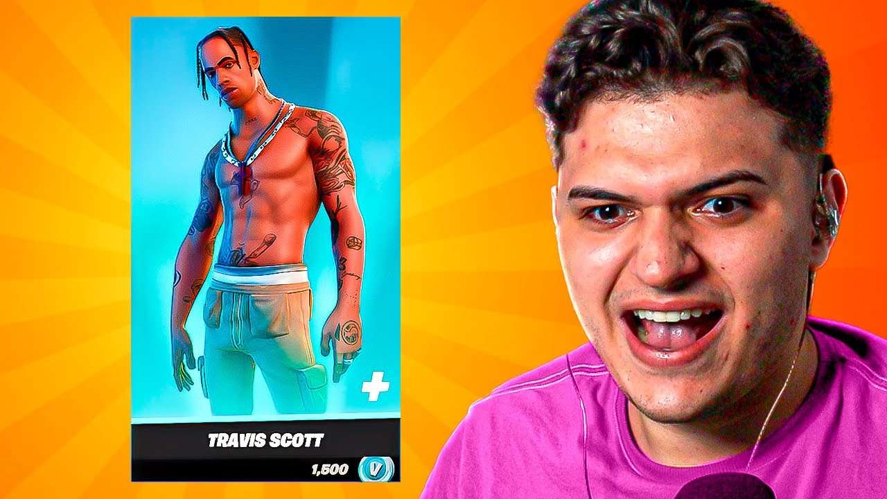 Fortnite DESBANIU o Travis Scott 🔥