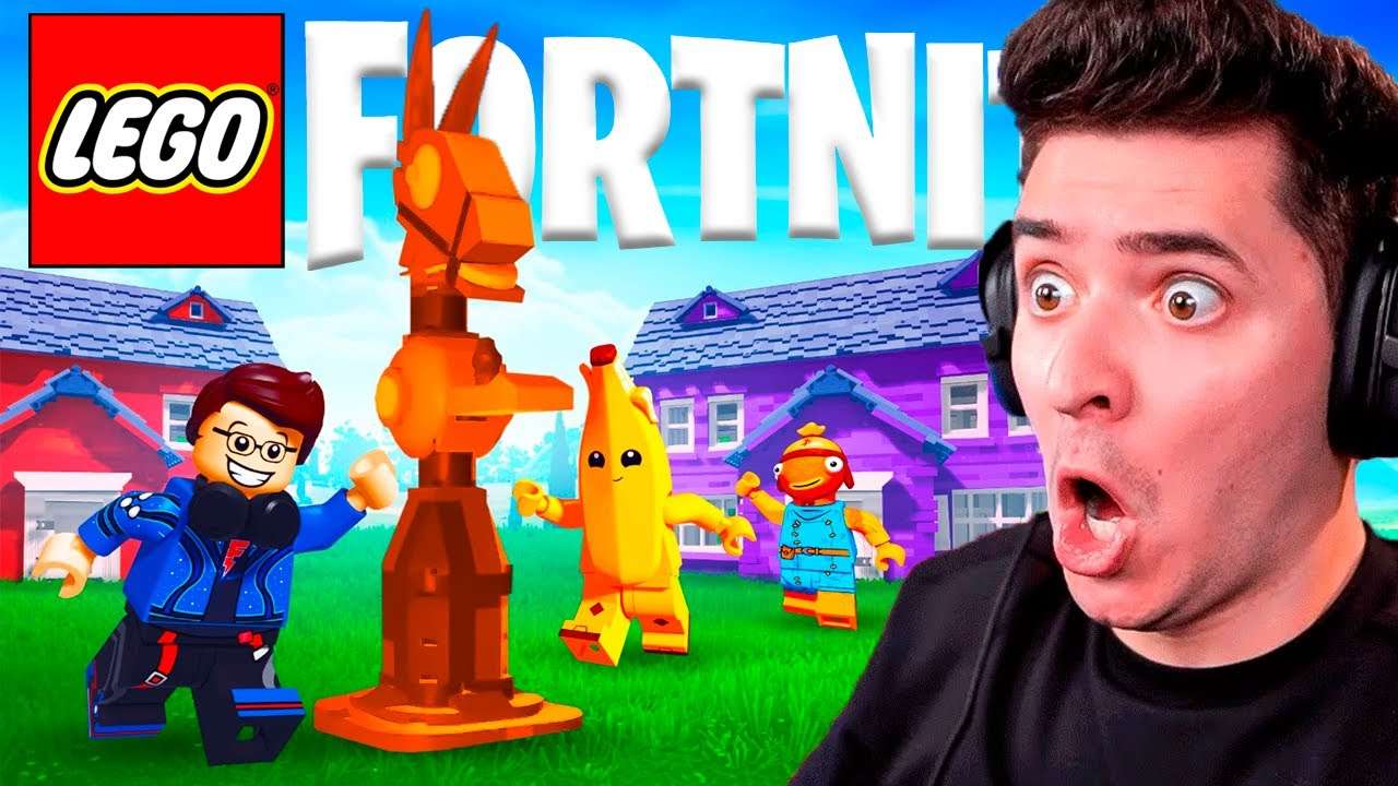 EVOLUI MINHA VILA PRO NÍVEL MÁXIMO NO LEGO FORTNITE #7