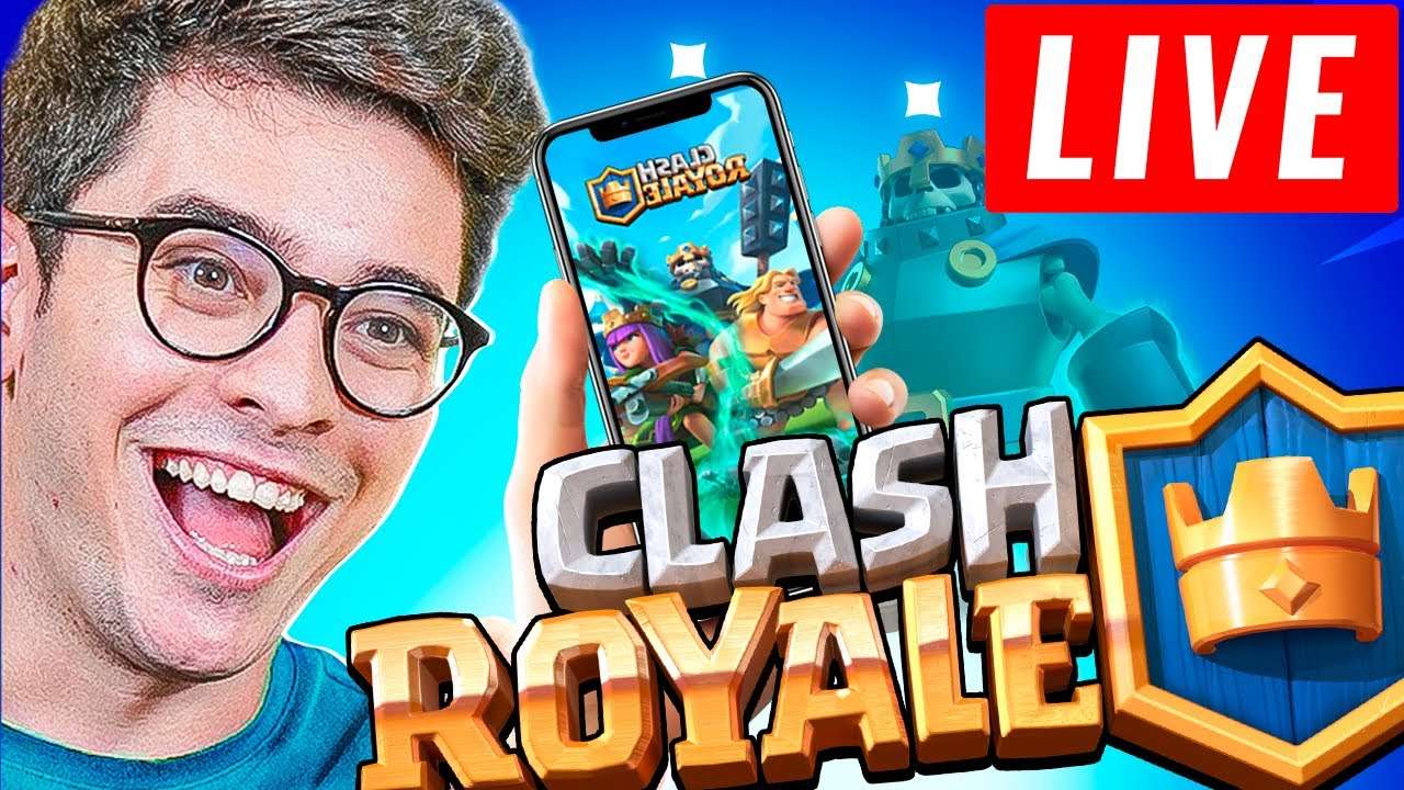 6 ANOS DE CLASH ROYALE! MEGA DESAFIO AO VIVO!