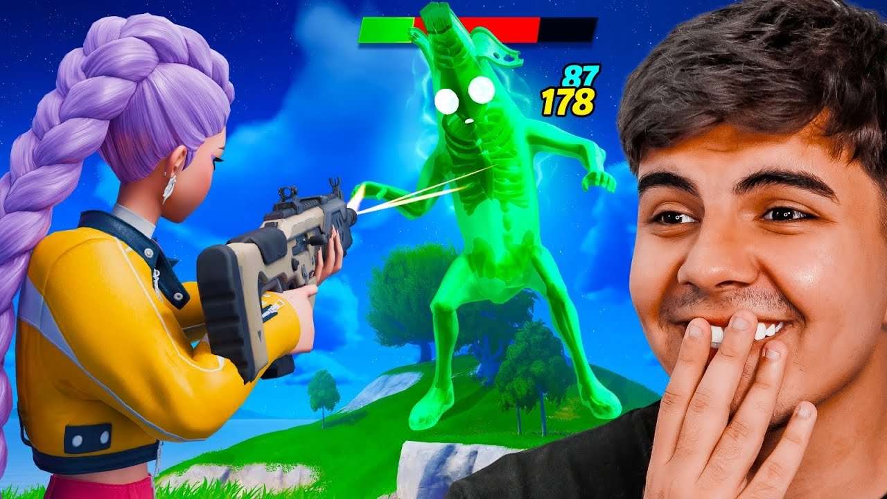 *NOVO* CHEFE da BANANA FANTASMA no FORTNITE!