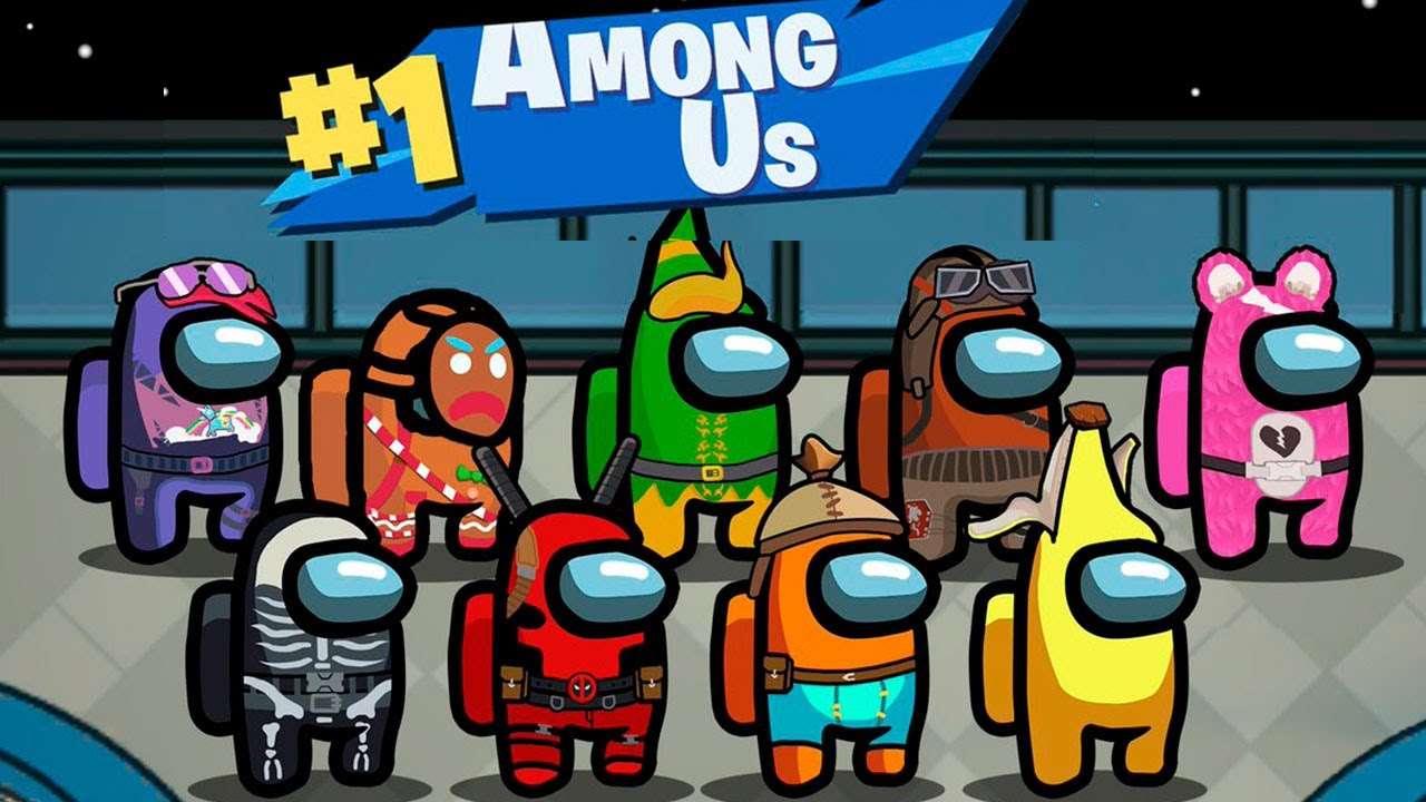 among us chegando no fortnite  😱 #Shorts