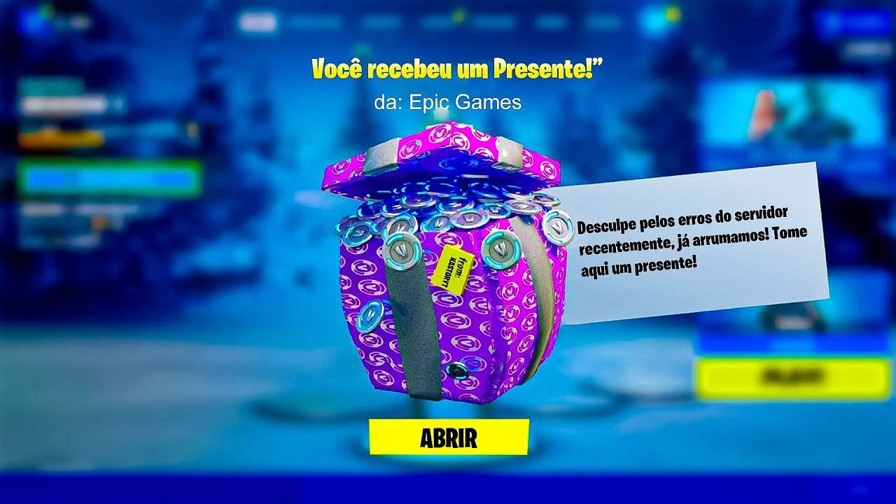 ATUALIZAÇÃO SECRETA e PRESENTE GRÁTIS no FORTNITE!