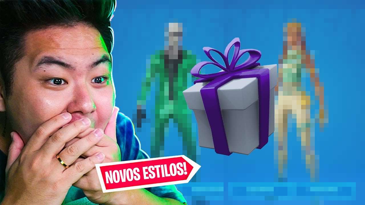 A EPIC CRIOU NOVOS ESTILOS PRA ESSAS SKINS...! | FORTNITE