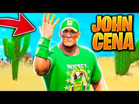 RECEBI O JOHN CENA ANTES DA HORA E CONCLUI O DESAFIO SECRETO NO FORTNITE!