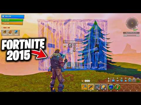 FORTNITE MAS O ANO É 2015.