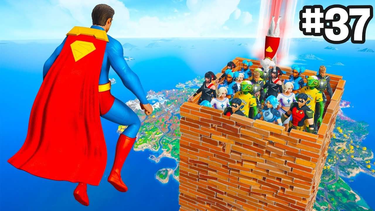 TESTEI os MELHORES MITOS da NOVA TEMPORADA SUPER FORTNITE!