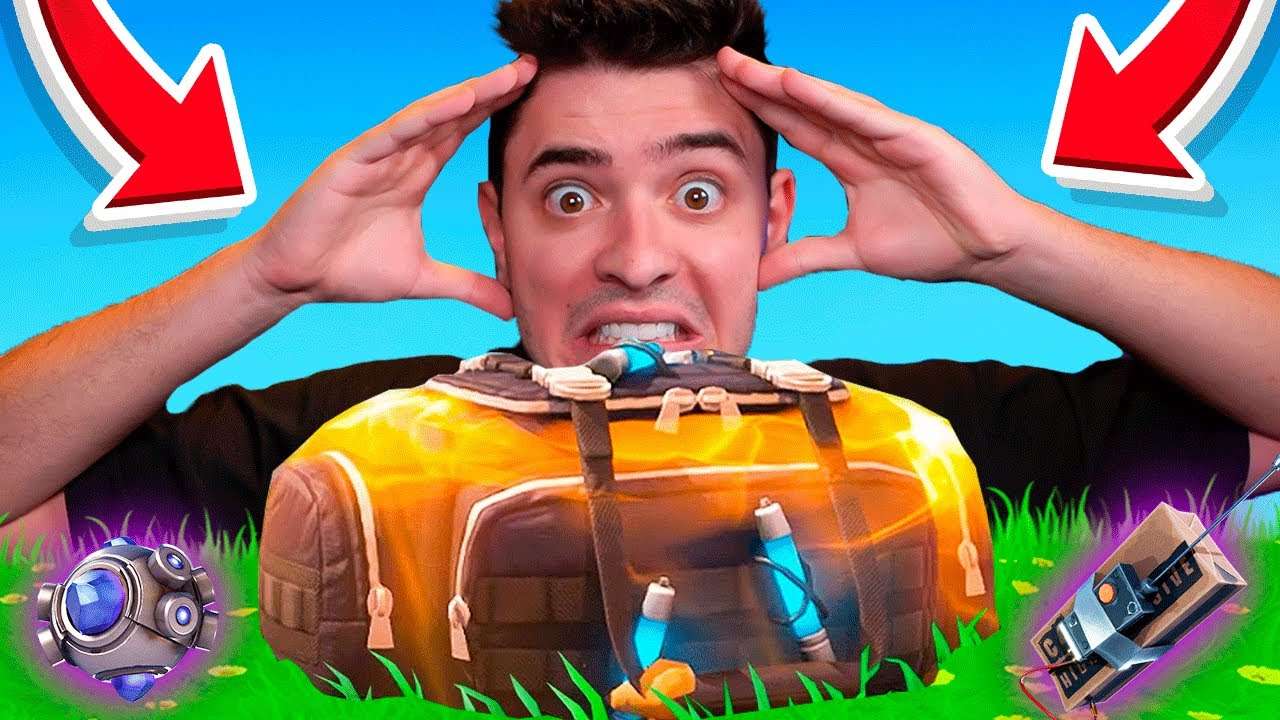 DESAFIO SÓ VALE O NOVO BAÚ DO FORTNITE!!!