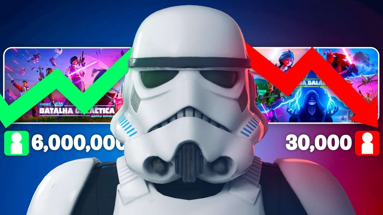 ERROS E ACERTOS DA TEMPORADA DO FORTNITE X STAR WARS...