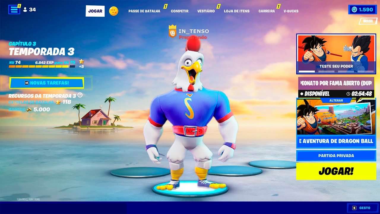 Fortnite x Rumbleverse Nova Parceria e Skin Grátis..