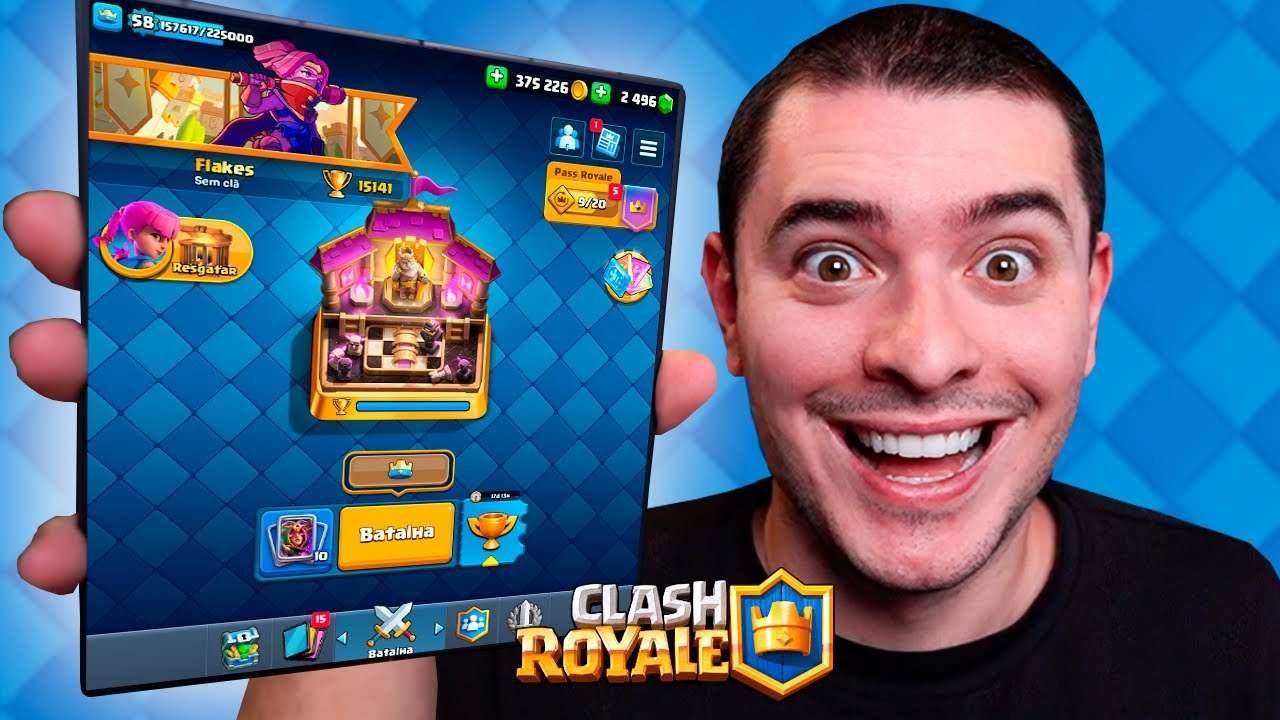 Meu momento chegou! Clash Royale