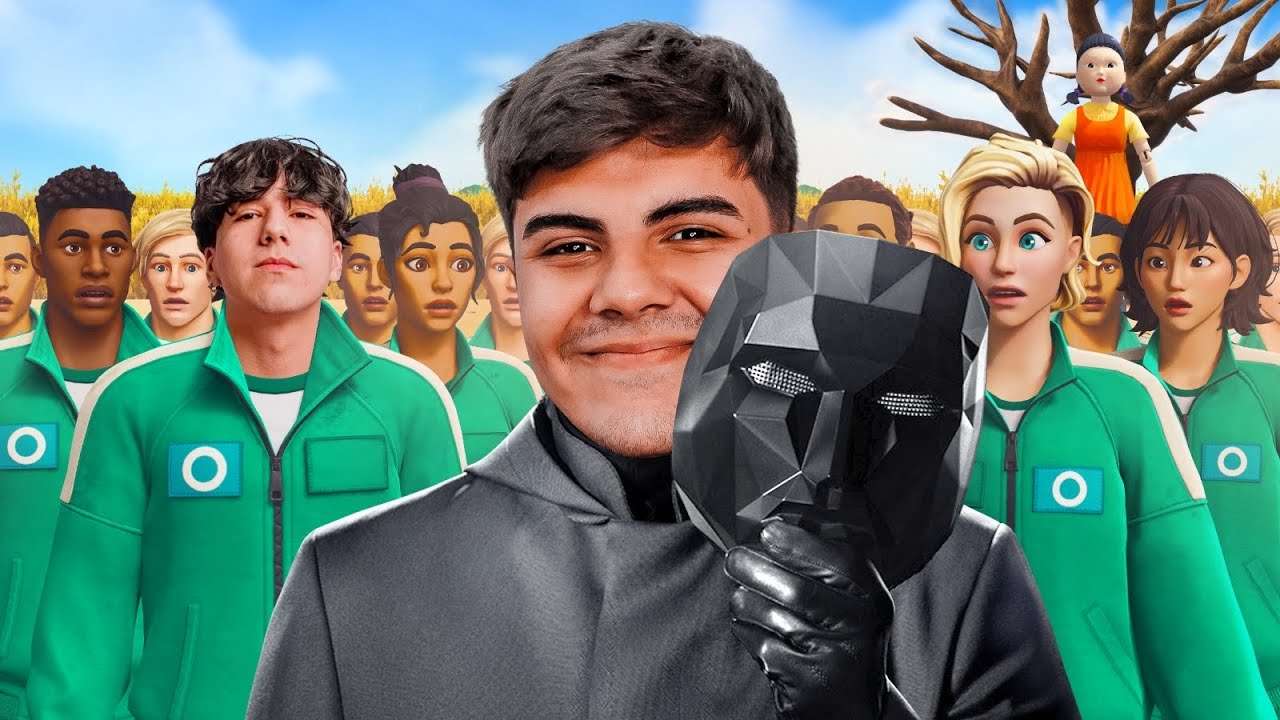 OS NOVOS MODOS do ROUND 6 no Fortnite VÃO TE SURPREENDER! 🦑