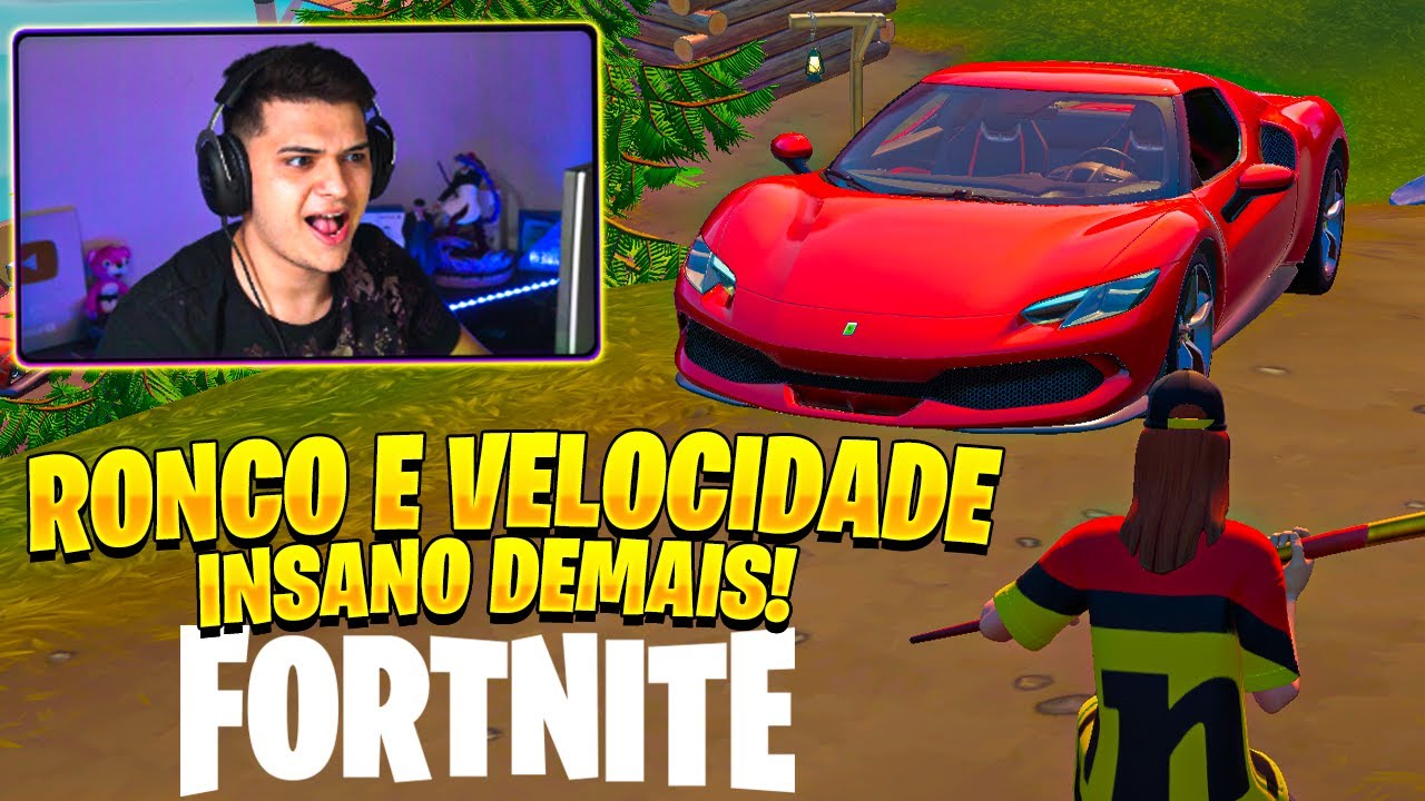 FERRARI NO FORTNITE! OLHA O QUE CHEGOU!