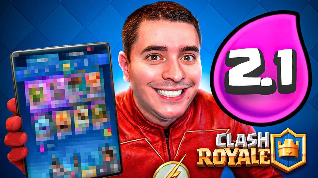 O DECK MAIS RAPIDO DO MUNDO NO CLASH ROYALE!!