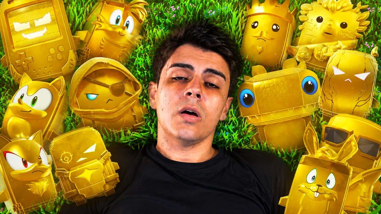 CACEI TODOS os ELEMENTAIS DOURADOS da NOVA TEMPORADA do FORTNITE!