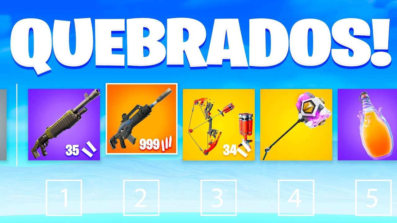 AS MELHORES ARMAS VOLTARAM no FORTNITE