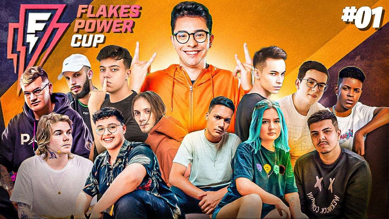 AO VIVO! FLAKES POWER CUP DE FORTNITE! SEMIFINAL DIA 1