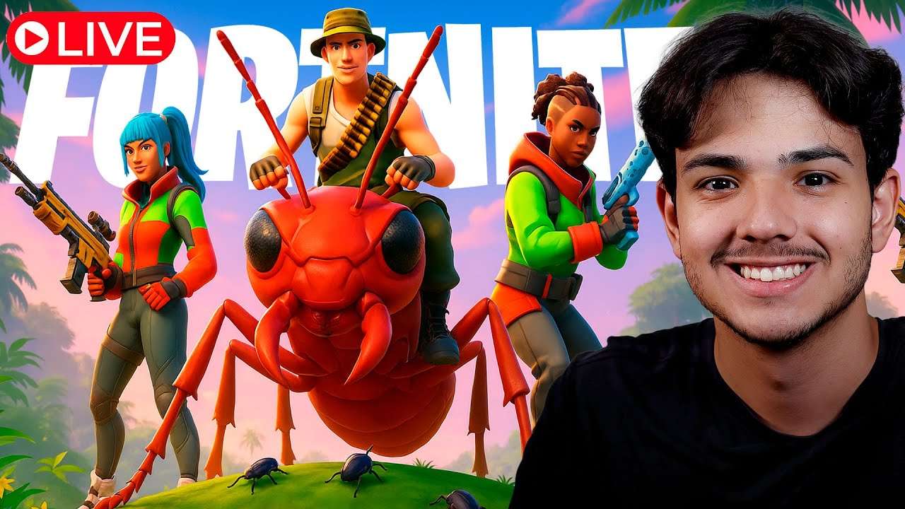 🔴LIVE! CONTAGEM REGRESSIVA NA TEMPORADA 4 do FORTNITE!