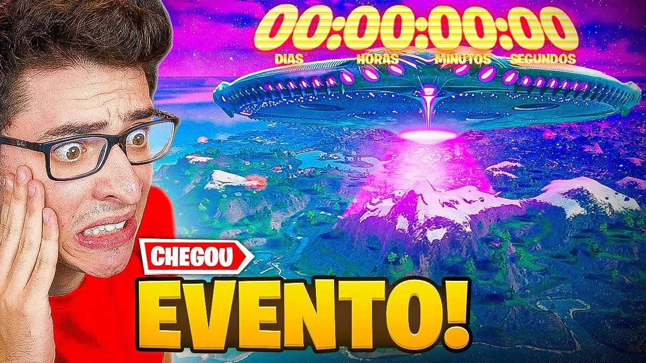 FINALMENTE EVENTO AO VIVO NO FORTNITE!!!