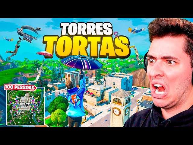 PRIMEIRA VEZ EM TORRES TORTAS NA NOVA TEMPORADA FORTNITE