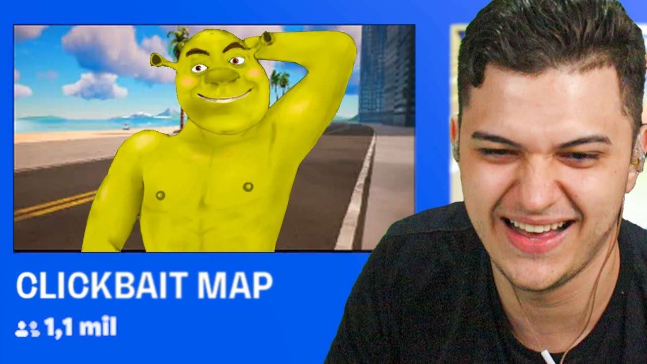 Fiz Um Mapa Proibido No Fortnite.