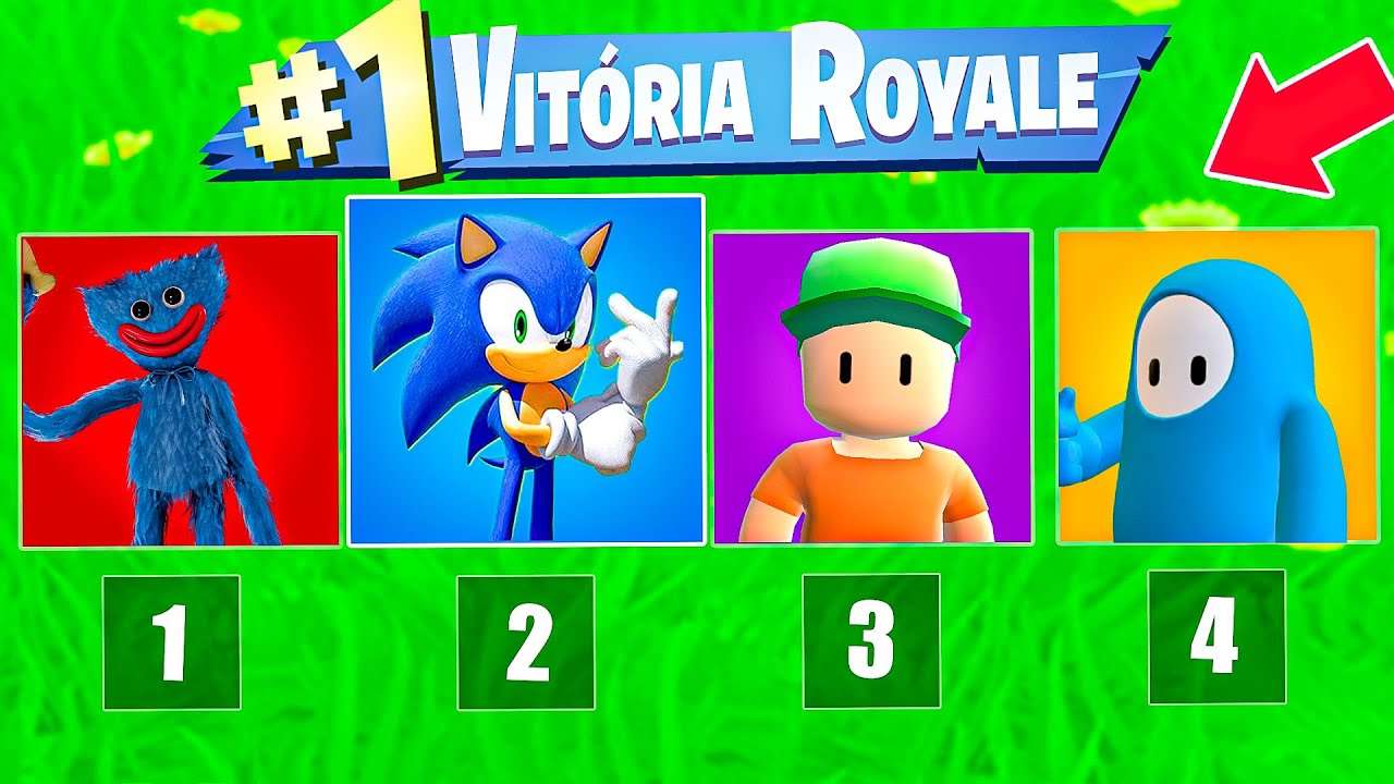Jogos da VIDA REAL no Fortnite