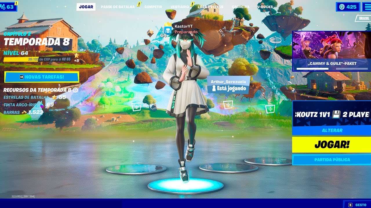 COMO VOLTAR AO PASSADO NO FORTNITE 😱 #Shorts