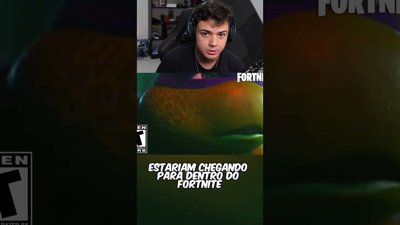 TARTARUGAS NINJAS NO FORTNITE 🐢🐱‍👤